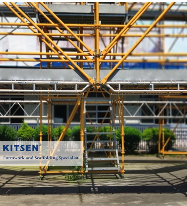 KITSEN’s steel ringlock system helps your project be safer and more economical